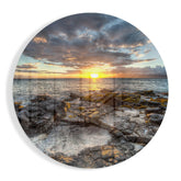 Sunrise Glass Wall Art.